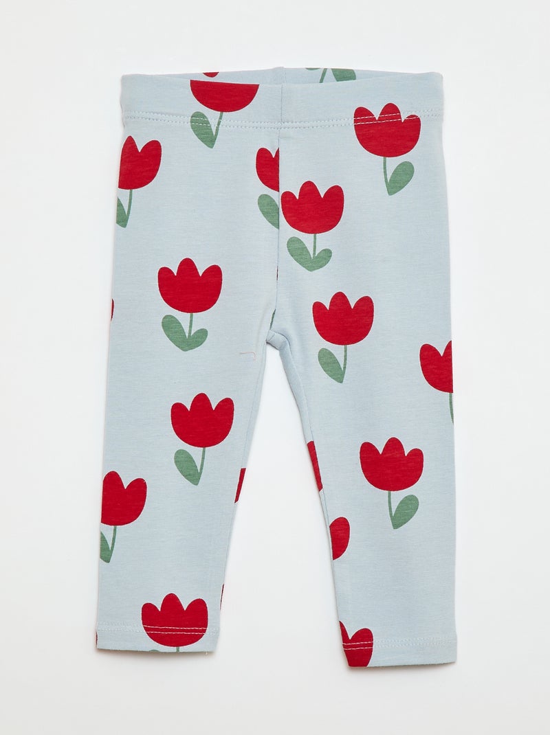 Lot de 3 leggings longs Blanc - Kiabi