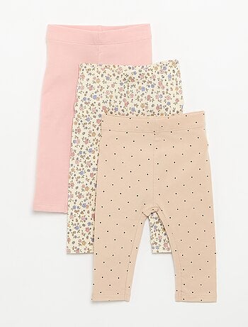 Lot de 3 leggings longs