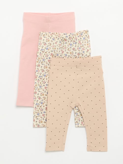 Lot de 3 leggings longs - Kiabi