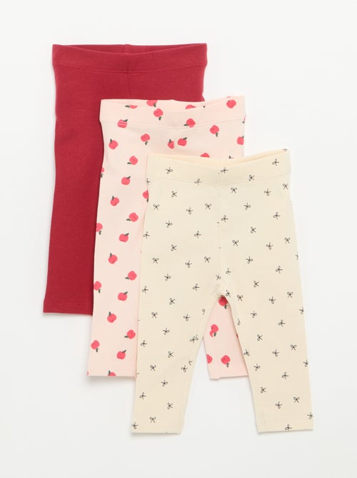 Lot de 3 leggings longs - Kiabi