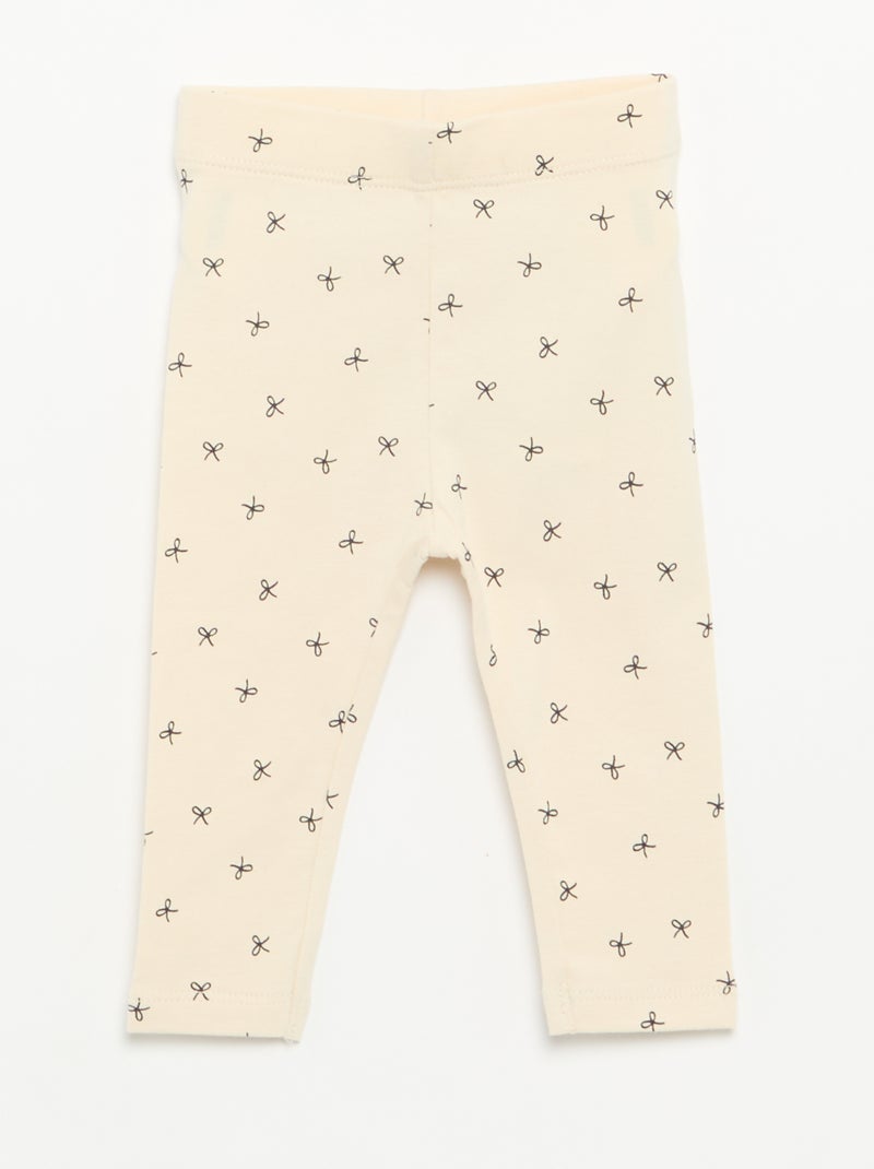 Lot de 3 leggings longs Rose - Kiabi
