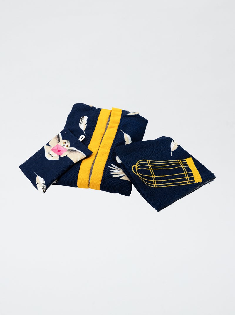Lot de 3 linges de toilette 'Harry Potter' Noir - Kiabi