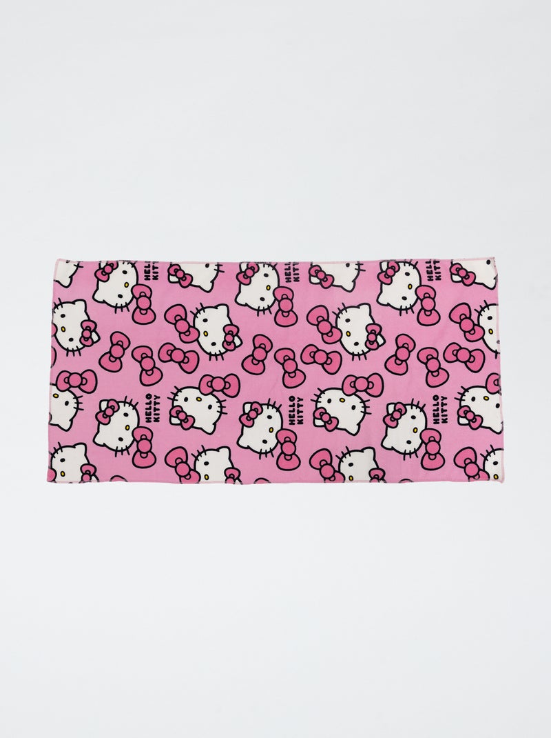 Lot de 3 linges de toilette 'Hello Kitty' Rose - Kiabi