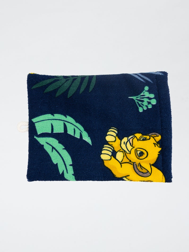 Lot de 3 linges de toilette 'Roi Lion' Bleu - Kiabi