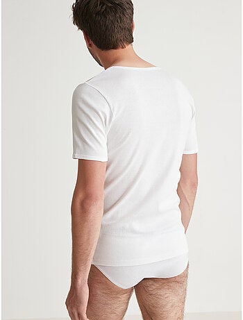 Lot de 3 maillots de corps col rond - DAXON