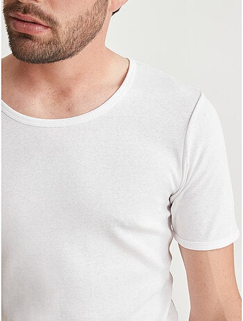 Lot de 3 maillots de corps col rond - DAXON