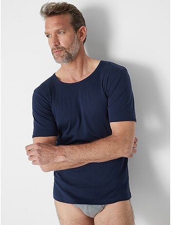 Lot de 3 maillots de corps col rond - DAXON