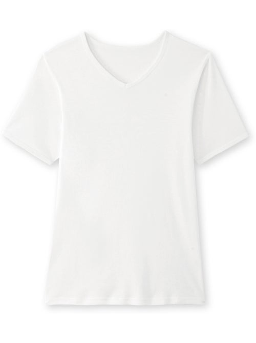 Lot de 3 maillots de corps col V coton - DAXON - Kiabi