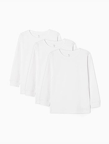Lot de 3 maillots de corps en coton