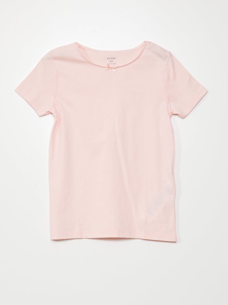 Lot de 3 maillots de corps en coton Blanc - Kiabi