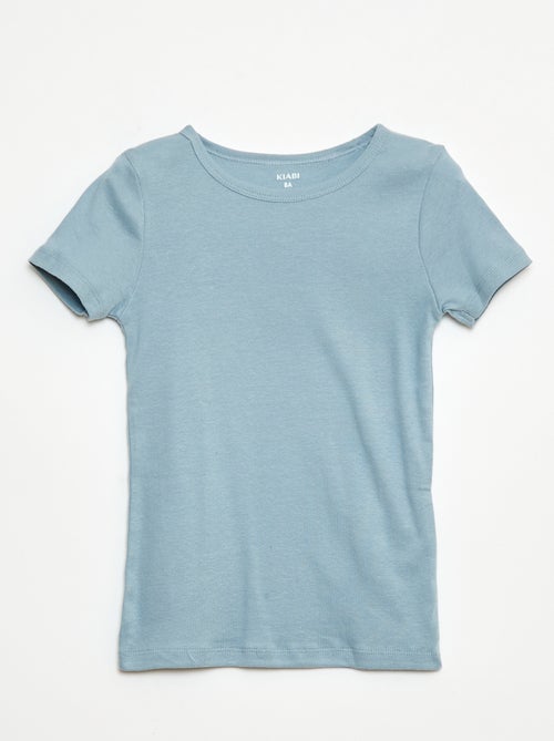 Lot de 3 maillots de corps manches courtes - Kiabi