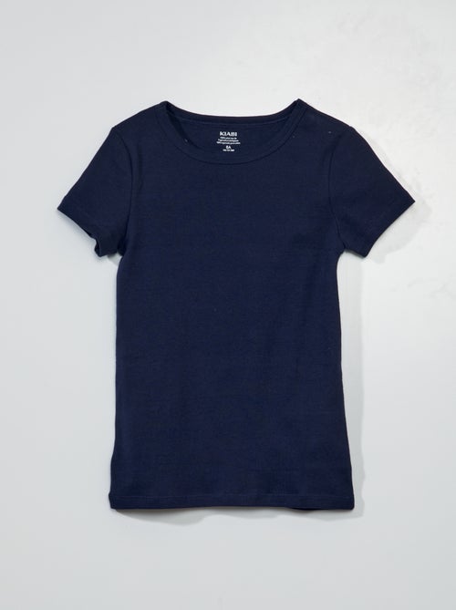 Lot de 3 maillots de corps manches courtes - Kiabi