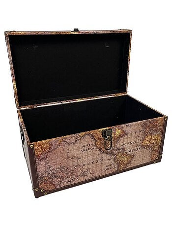 Lot de 3 malles Mappemonde