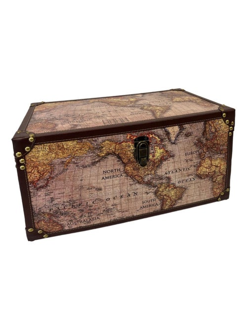 Lot de 3 malles Mappemonde - Kiabi