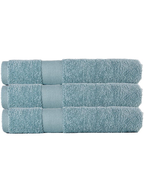 Lot de 3 maxi draps de bain 500 gr/m2 100%coton - Kiabi Lot de 3 maxi draps de bain 500 gr/m2 100%coton - Kiabi