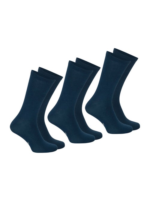 Lot de 3 mi-chaussettes homme My Petit Prix Athena - Kiabi