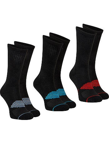 Lot de 3 mi-chaussettes homme Training Dry Athena