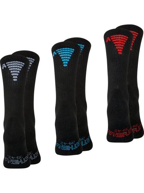 Lot de 3 mi-chaussettes homme Training Dry Athena - Kiabi