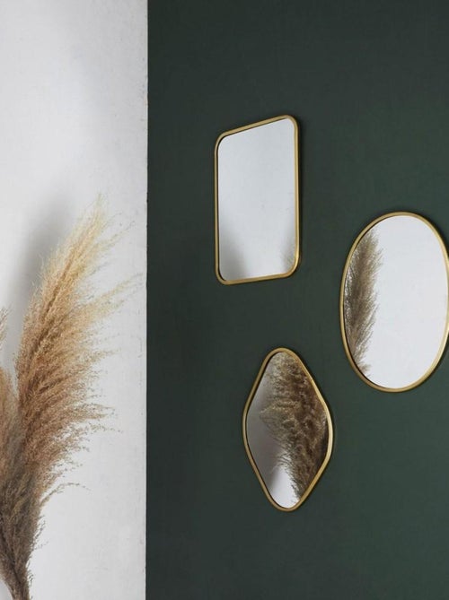 Lot de 3 miroirs contour D Co - Kiabi
