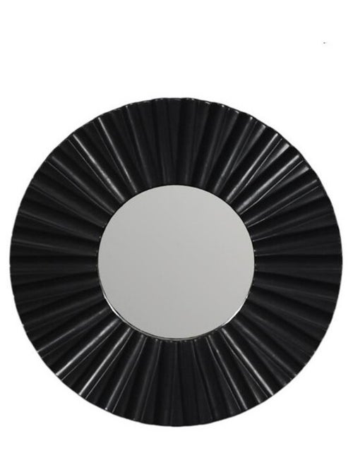 Lot de 3 miroirs diamètre 19cm coloris noir - Kiabi