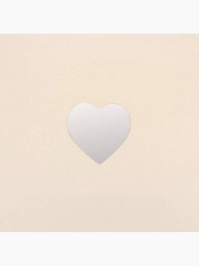 Lot de 3 miroirs forme coeur Transparent - Kiabi