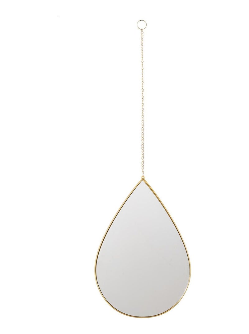 Lot de 3 miroirs gouttes Doré/or - Kiabi