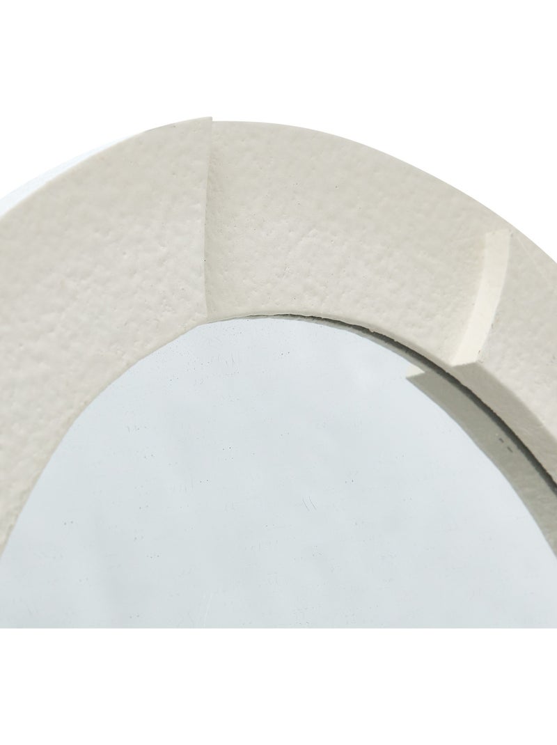 Lot de 3 miroirs muraux bois texturé anny Beige - Kiabi