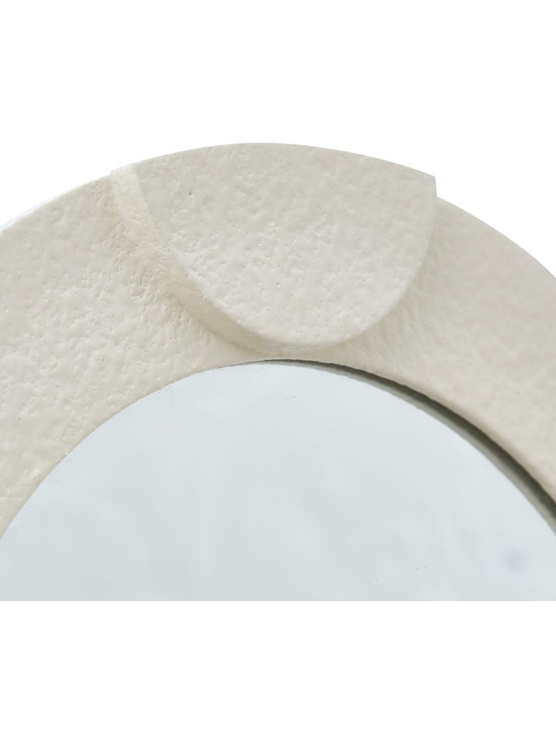 Lot de 3 miroirs muraux bois texturé anny Beige - Kiabi