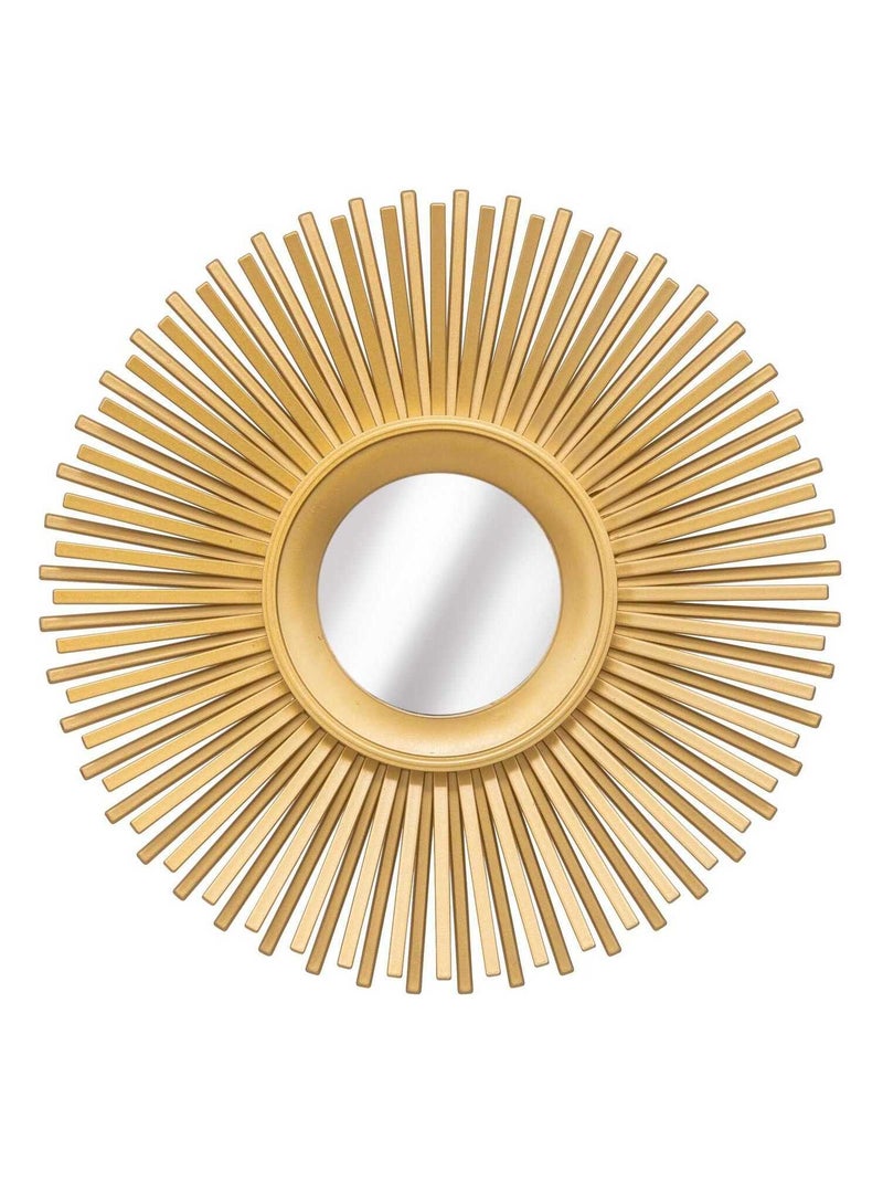 Lot de 3 miroirs muraux en forme de soleil AMED Doré/or - Kiabi