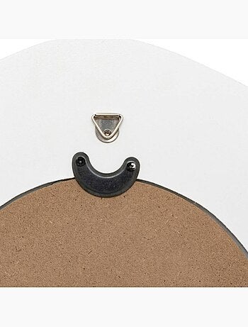 Lot de 3 miroirs ronds en bois EMILY