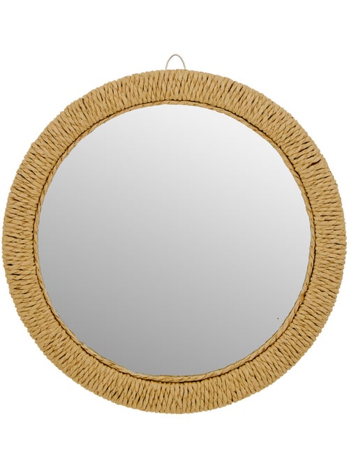 Lot de 3 miroirs ronds en corde TILIA - Kiabi Lot de 3 miroirs ronds en corde TILIA - Kiabi