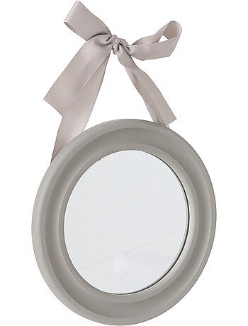 Lot de 3 miroirs ronds romantiques avec ruban ALEXIA