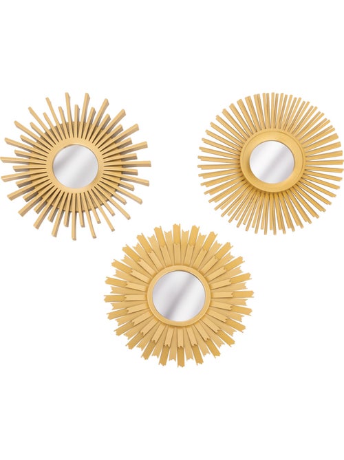 Lot de 3 miroirs soleil AMED - Kiabi