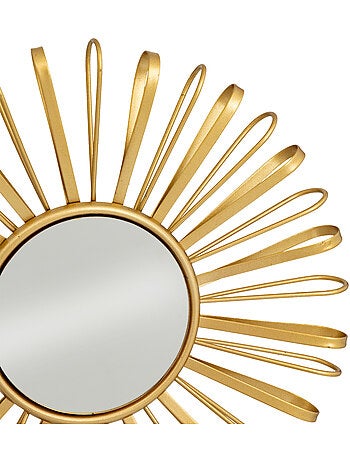Lot de 3 miroirs soleil en métal WARREN