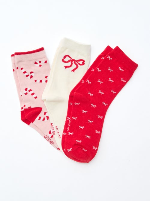 Lot de 3 paires de chaussette - Kiabi