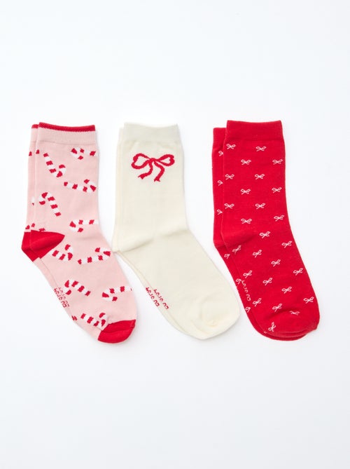 Lot de 3 paires de chaussette - Kiabi