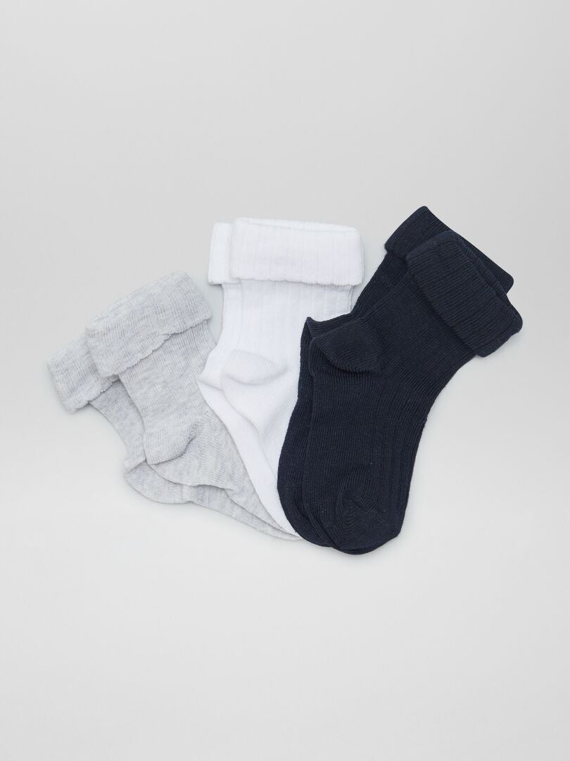 Soldes Chaussettes pour homme dès 4€ - gris - Kiabi