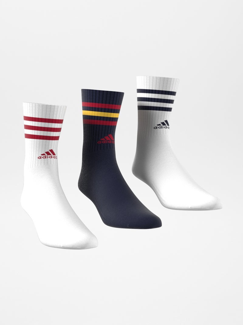 Lot de 3 paires de chaussettes 'adidas' Noir - Kiabi