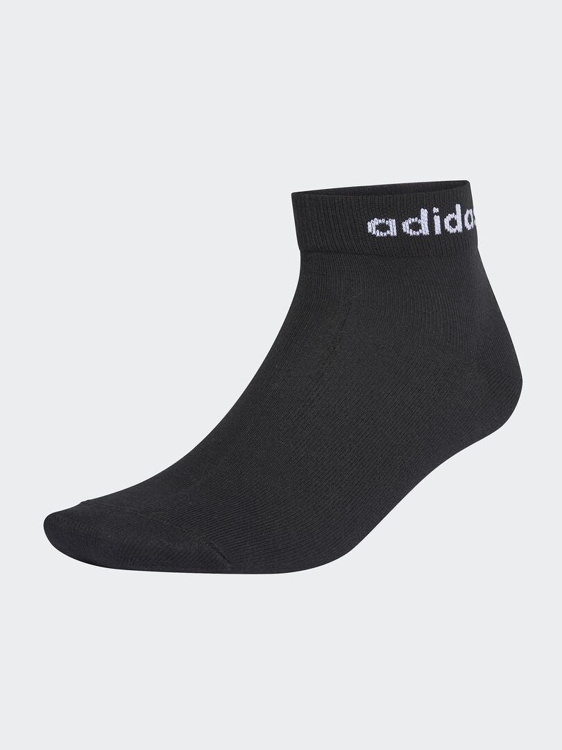 Lot de 3 paires de chaussettes 'adidas' Noir - Kiabi