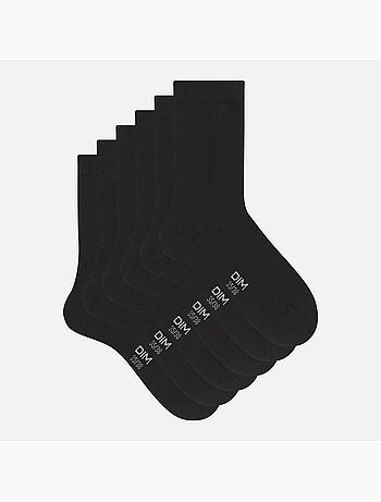 Lot de 3 paires de chaussettes Basic Coton