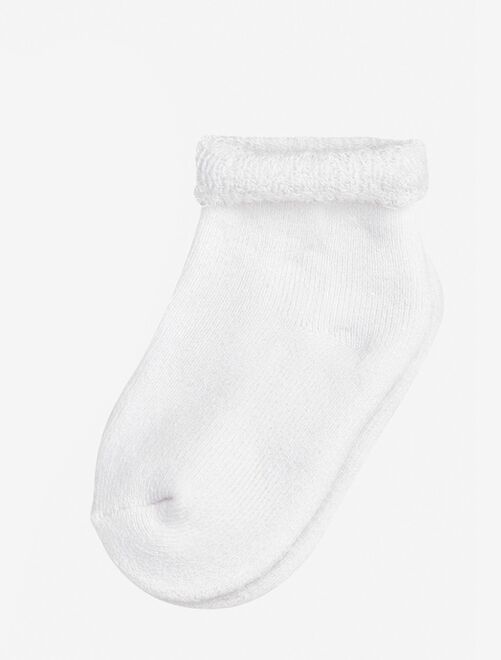 Les chaussettes bébé 0-3 mois qui tiennent en place sans comprimer