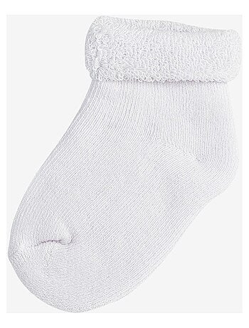 Lot De 3 Paires De Chaussettes Bleu Et Blanc (0-3 Mois)