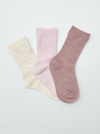 lot de 3 paires de chaussettes chaudes