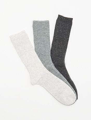 Lot de 3 paires de chaussettes chaudes
