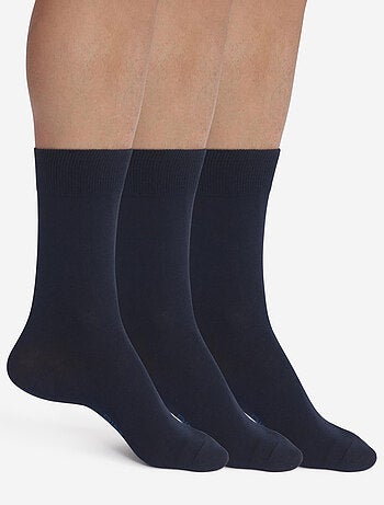 Lot de 3 paires de chaussettes Coton
