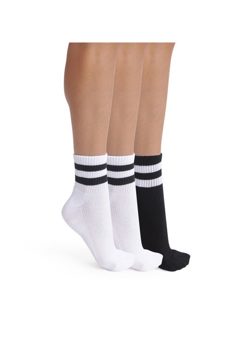 Lot de 3 paires de chaussettes coton Ecodim Sport - Kiabi Lot de 3 paires de chaussettes coton Ecodim Sport - Kiabi