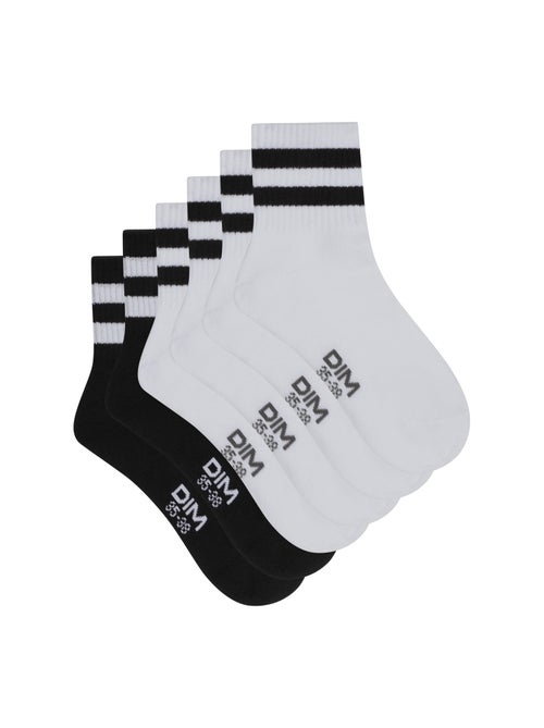 Lot de 3 paires de chaussettes coton Ecodim Sport - Kiabi Lot de 3 paires de chaussettes coton Ecodim Sport - Kiabi