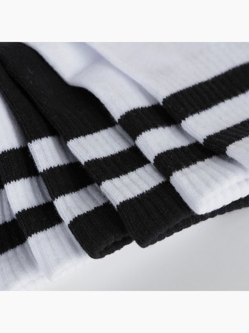Lot de 3 paires de chaussettes coton Ecodim Sport texturé - Kiabi