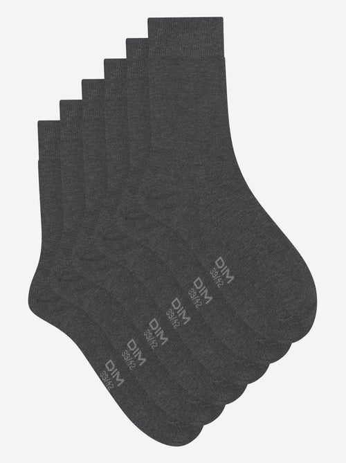 Lot de 3 paires de chaussettes Coton - Kiabi
