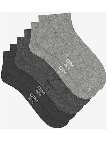 Lot de 3 paires de chaussettes Coton